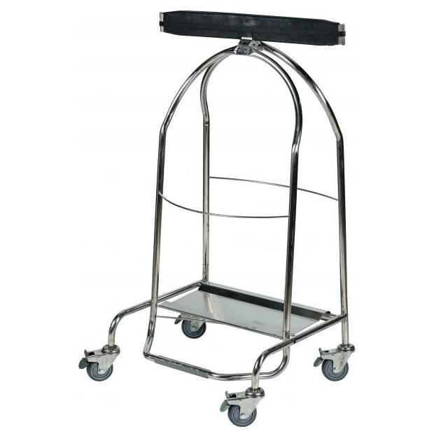 Afvalzakhouder | RVS (Glanzend) | 110L | Klemsluiting |, Zakelijke goederen, Horeca | Keukenapparatuur, Nieuw in verpakking, Verzenden