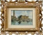 Giovanni Riva (1890 -1973) - Venice, view of St. Marks
