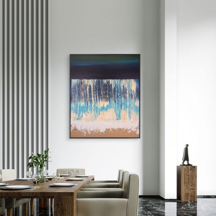 Enzo Affaticati - A GOOD DAY AT THE BEACH . XXL, Antiek en Kunst, Kunst | Designobjecten