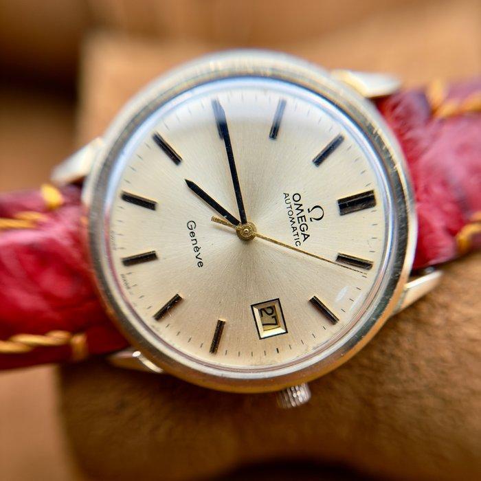 Omega - Genéve Automatic 10k RGP [Historic Engraving], Handtassen en Accessoires, Horloges | Heren
