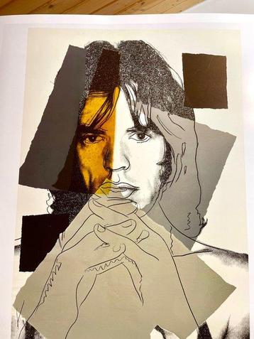 Andy Warhol - Mick Jagger (1975)