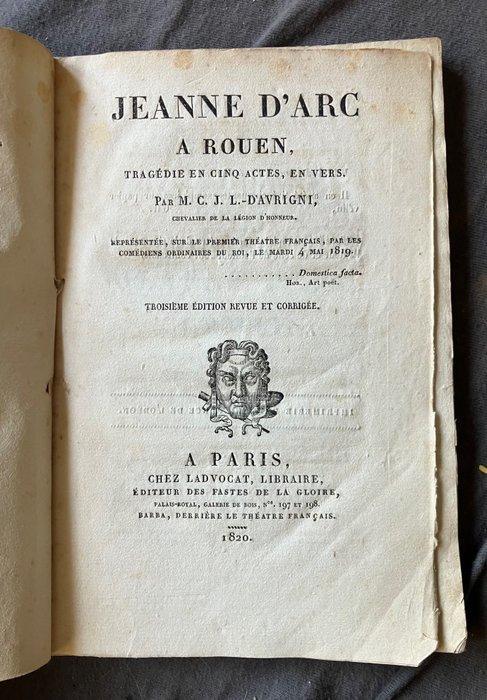 C. J. L. - dAvigni - Jeanne dArc a Rouen. Tragédie en cinq, Antiek en Kunst, Antiek | Boeken en Manuscripten