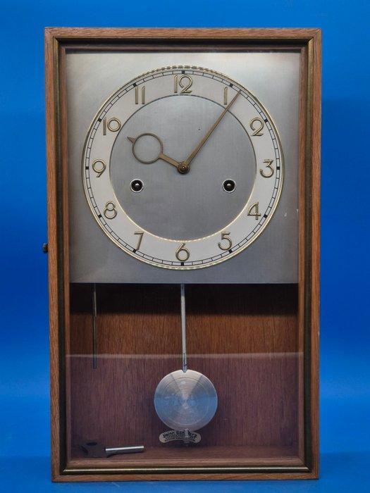 Regulateur - Kienzle - Vintage Hout, Messing - 1950-1960, Antiek en Kunst, Antiek | Klokken