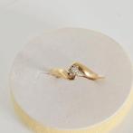 Zonder Minimumprijs - Ring - 9 kt. Geel goud - 0.15ct. tw., Handtassen en Accessoires, Ringen, Nieuw