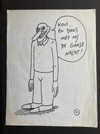 Kamagurka (1956) - Originele tekening - Dans met mij de hele