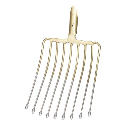 Aardappelvork 9 tanden met veerdul, zonder steel - kerbl, Tuin en Terras, Hand-tuingereedschap, Nieuw