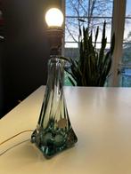 René Delvenne - Lamp - Kristal - Val Saint Lambert, Antiek en Kunst