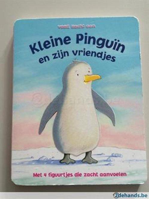 Kleine pinguin en zijn vriendjes met 4 figuurtjes die zacht, Livres, Livres Autre, Envoi