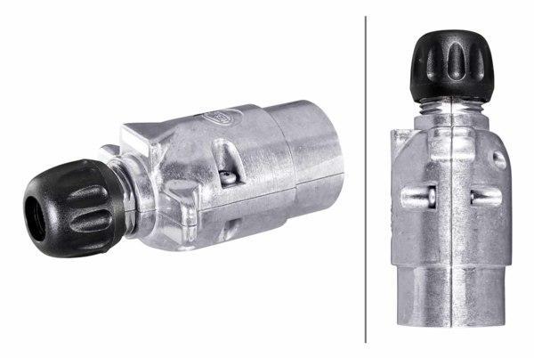HELLA 7-Polige Stekker Aluminium | 8JA 001 918-002, Auto-onderdelen, Elektronica en Kabels, Ophalen of Verzenden