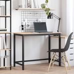 vidaXL Tafel Naturel 100 x 50 x 77 cm Engineered hout en, Verzenden