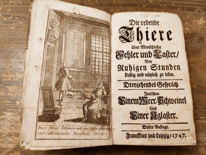 Christoph Gottlieb Richter - Die redende Thiere (4 vols.) -, Antiek en Kunst, Antiek | Boeken en Manuscripten