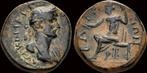 117-138ad Pisidia Baris Hadrian Ae21 Zeus seated left Brons, Postzegels en Munten, Verzenden