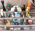 Div. fabr. - Beeldje - Collectie kattenbeeldjes en, Antiek en Kunst
