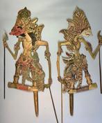 Wayang klitik 2x - Bois - Indonésie - Début du XXe siècle