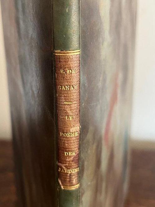 Signé ; Ernest de Ganay - Le poème des Jardins [envoi, Antiek en Kunst, Antiek | Boeken en Manuscripten