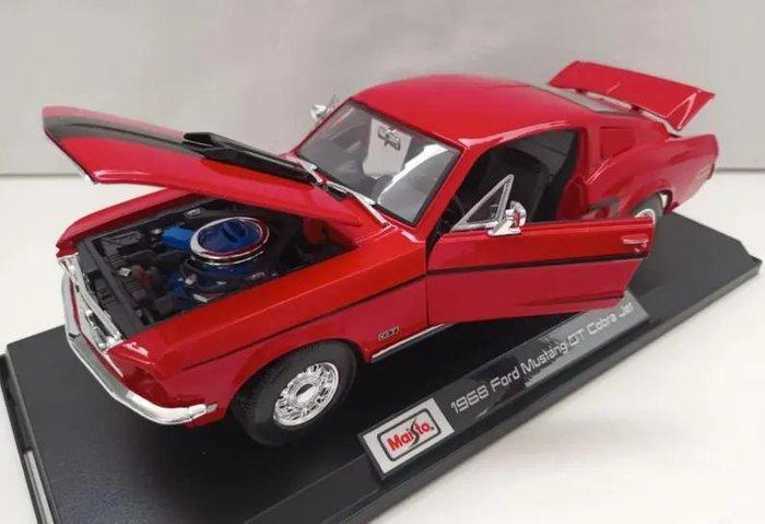 Maisto 1:18 - Modelauto - 1968 Ford Mustang GT Cobra Jet, Hobby en Vrije tijd, Modelauto's | 1:5 tot 1:12