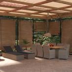 vidaXL 11-delige Tuinset poly rattan bruin, Tuin en Terras, Tuinsets en Loungesets, Verzenden, Nieuw, Tuinset