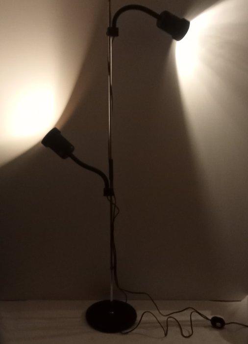Staande lamp - Staal, Verchroomd staal - Vintage vloerlamp, Antiquités & Art, Art | Objets design