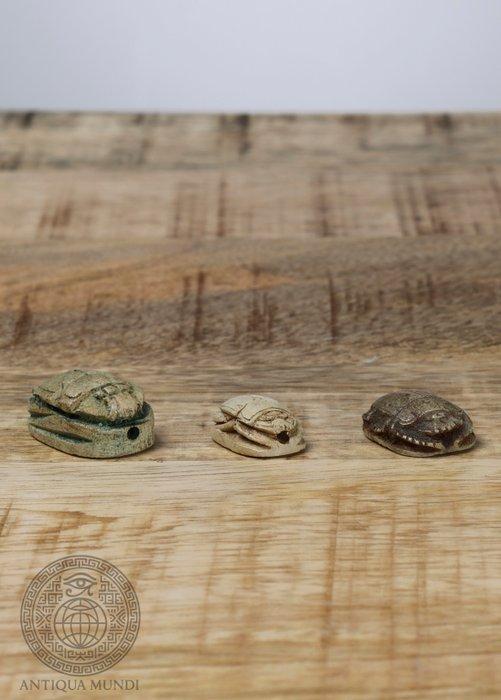 Replica van Oud-Egypte Marmer Verzameling van drie, Antiquités & Art, Antiquités | Autres Antiquités