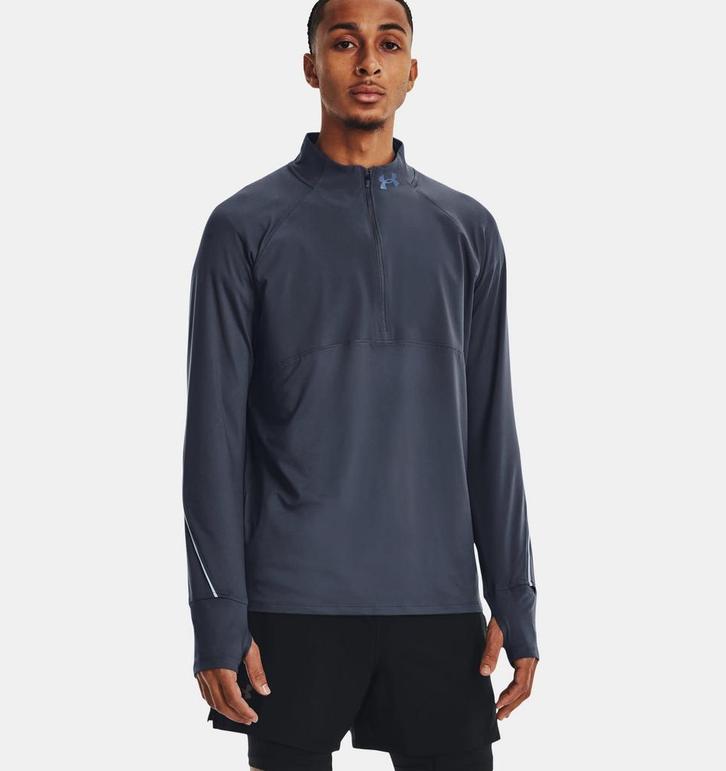Under Armour Qualifier Run 2.0 Hz-Gry - Maat XXL, Kleding | Heren, T-shirts, Grijs, Nieuw, Overige maten, Ophalen of Verzenden