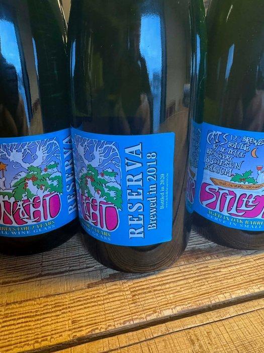 De Dolle Brouwers - Stille Nacht Reserva 2018 - Black, Verzamelen, Wijnen