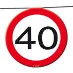 Slingers 40 Jaar Verkeersbord 12m, Hobby en Vrije tijd, Verzenden, Nieuw