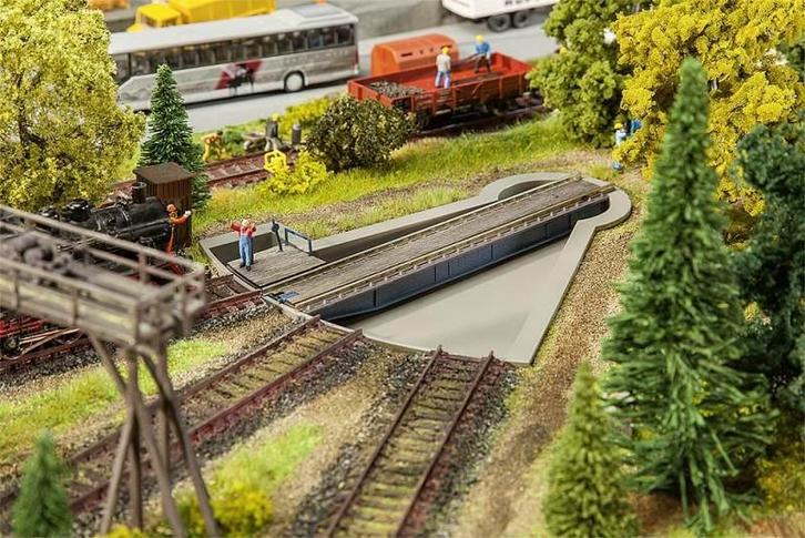 faller 120275 HO bouwpakket SEGMENT-DRAAISCHIJF MET SERVO, Hobby en Vrije tijd, Modeltreinen | H0, Gelijkstroom, Overige typen