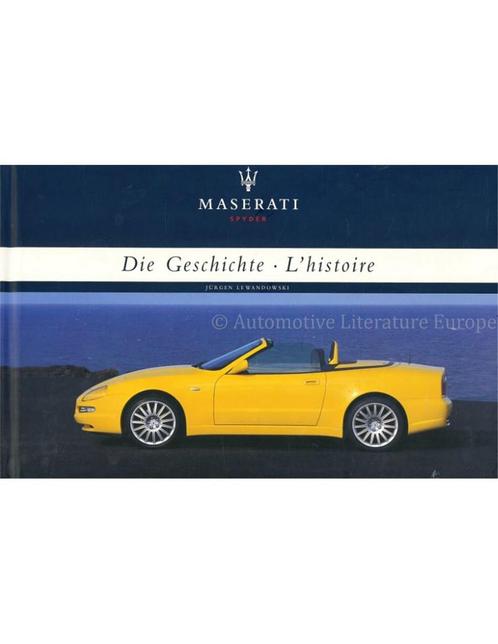 MASERATI SPYDER, DIE GESCHICHTE / LHISTOIRE, Livres, Autos | Livres