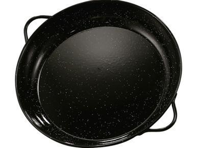 Garcima Paella pan emaille 36 cm - 4-8 pers., Maison & Meubles, Cuisine | Casseroles & Poêles, Envoi