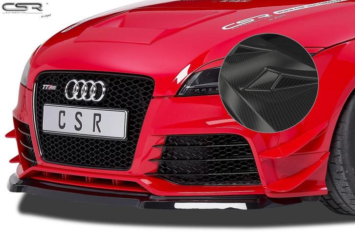Cup spoiler lip met ABE voor Audi TT RS 8J CSL226-C, Auto-onderdelen, Carrosserie, Nieuw, Verzenden