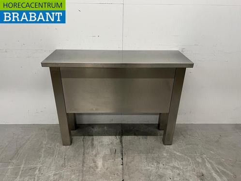 RVS Werktafel 120 x 40 x 89,5 cm Horeca, Zakelijke goederen, Horeca | Meubilair en Inrichting, Ophalen of Verzenden