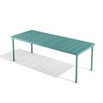 Babel D Bangi rechthoekige tafel 220x90 cm, Huis en Inrichting, Verzenden, Nieuw