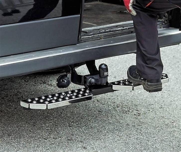 Achteropstap Fiat Ducato RVS, Auto diversen, Auto-accessoires, Ophalen of Verzenden