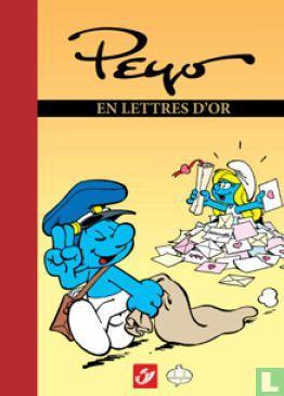 Smurfen, De - Peyo en lettres dor - 2008, Livres, BD, Envoi
