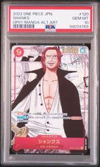 One Piece - 1 Graded card - One Piece - Shanks Manga alt art, Nieuw