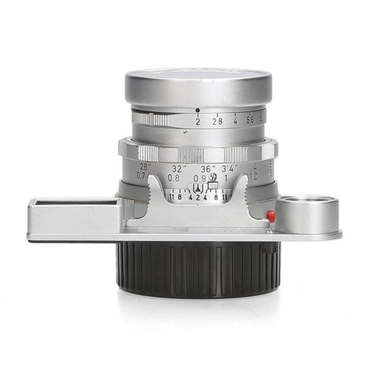 Leica 50mm Summicron F2.0 Rigid DR, TV, Hi-fi & Vidéo, Photo | Lentilles & Objectifs, Comme neuf, Enlèvement ou Envoi