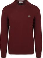 Lacoste Pullover Bordeaux maat Maat 46 (S) of kleiner Heren, Vêtements | Hommes, Verzenden