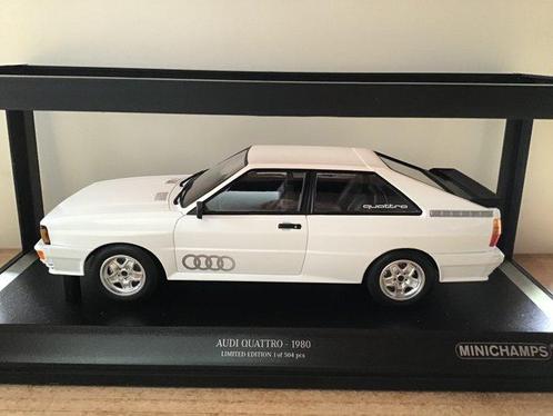 Minichamps - 1:18 - 1980 - Audi Quattro - Limited 504 pcs., Hobby & Loisirs créatifs, Voitures miniatures | 1:5 à 1:12