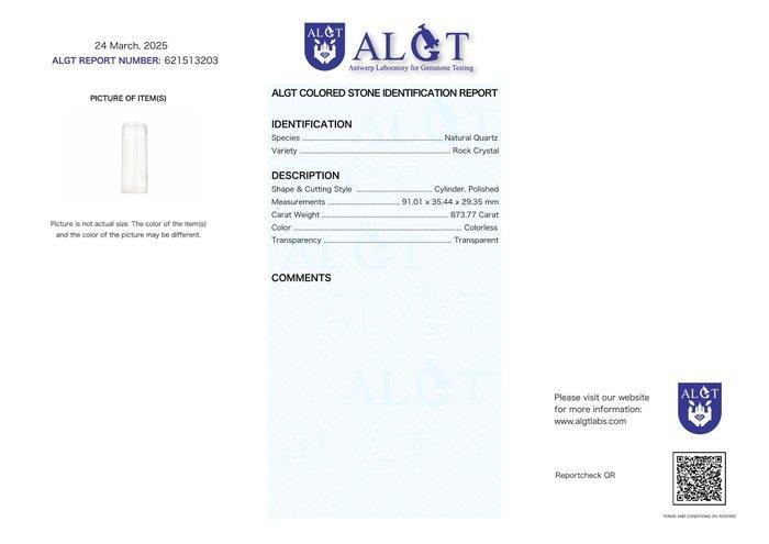 Geen veilingreserve - ALGT-gecertificeerd - Zeer exclusief -, Verzamelen, Mineralen en Fossielen