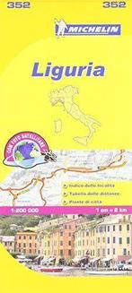 Liguria Michelin Local Map 352 (Michelin Regional Maps),, Gelezen, Verzenden
