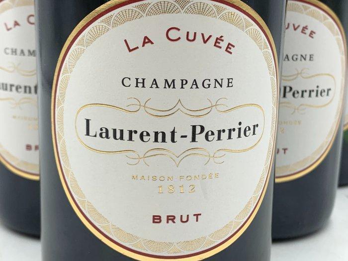 Laurent-Perrier, La Cuvée Brut - Champagne - 6 Bouteilles, Verzamelen, Wijnen