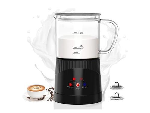Veiling - 4-in-1 elektrische melkopschuimer 400 ml, Elektronische apparatuur, Melkopschuimers