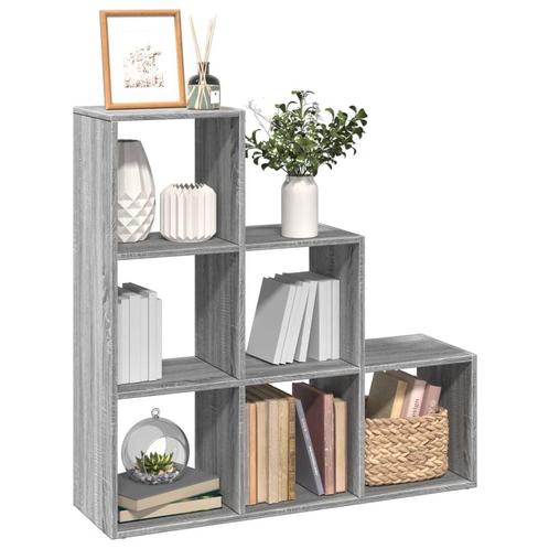 vidaXL Kamerscherm / boekenkast 3-laags 99x29x99 cm hout, Huis en Inrichting, Kasten | Boekenkasten, Nieuw, Verzenden