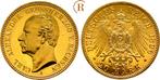 20 Mark goud 1896 A Kaiserreich: Sachsen Weimar Eisenach:..., Postzegels en Munten, Verzenden, België