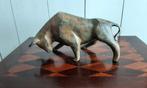 P. Chenet - Figure - Stier - 23 cm - Bronze