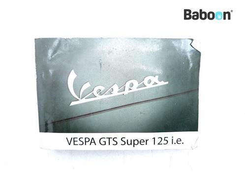 Instructie Boek Piaggio | Vespa GTS 125 2009-2016 IE (GTS, Motoren, Onderdelen | Overige, Gebruikt, Verzenden