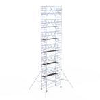 Rolsteiger Professional 135x305 14,2m werkhoogte vrijstaand, Doe-het-zelf en Bouw, Steigers, Verzenden, Nieuw, Rolsteiger of Kamersteiger