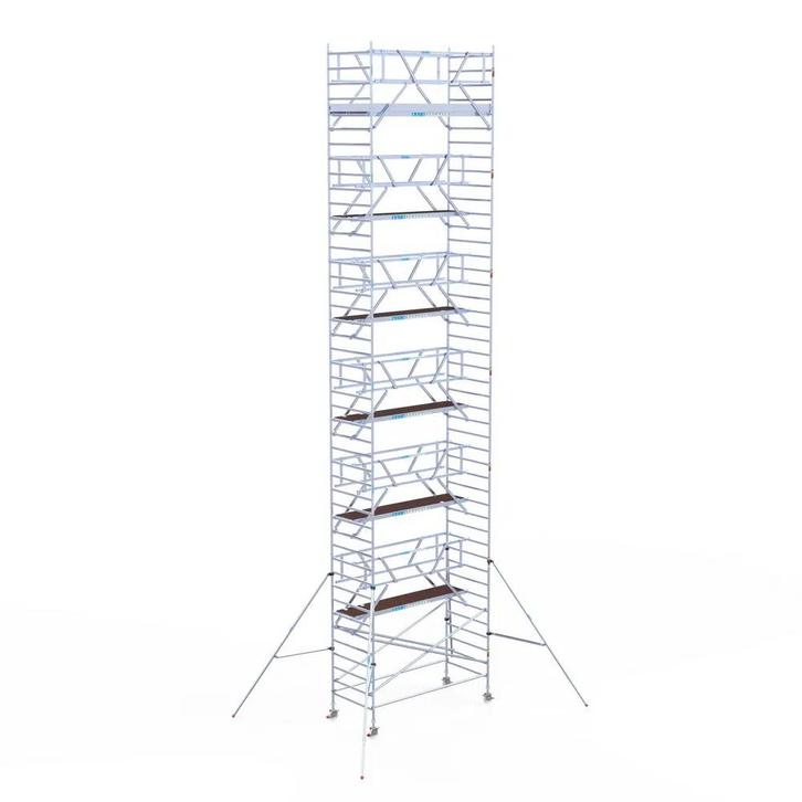 Rolsteiger Professional 135x305 14,2m werkhoogte vrijstaand, Bricolage & Construction, Échafaudages, Envoi