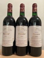 1995 Château Bouscassé - Madiran - 3 Flessen (0.75 liter), Verzamelen, Nieuw