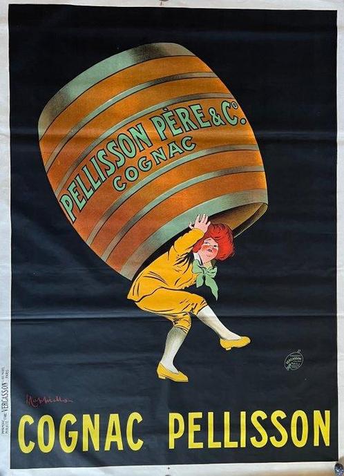 Leonetto Cappiello - Cognac Pellisson - 160x120 cm - Jaren, Antiek en Kunst, Kunst | Designobjecten